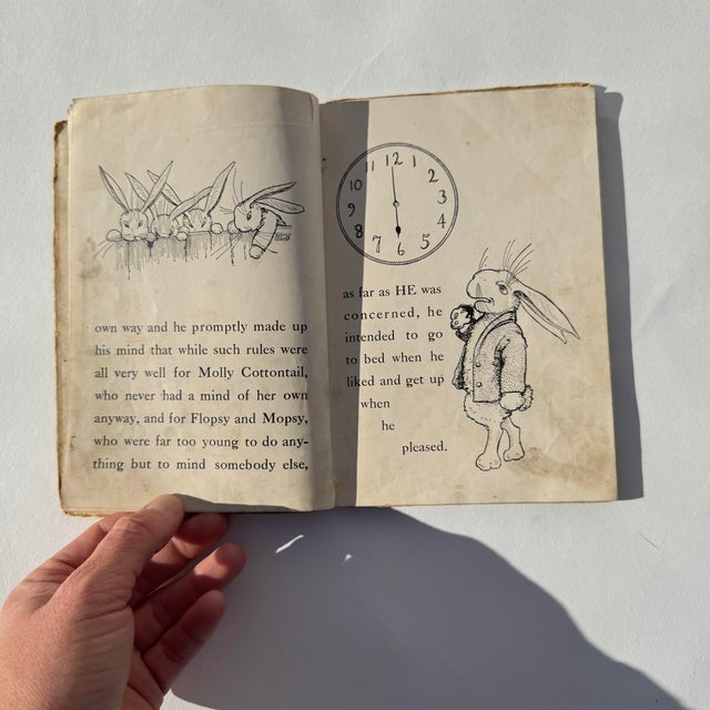 Copy of the book, “Peter Rabbit and his Ma.” Appears to be the first edition. This book has been read many times, various...