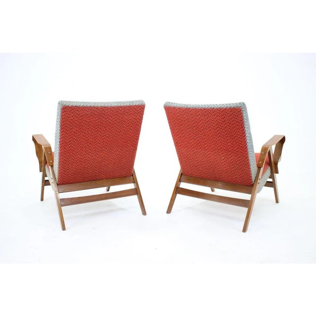 Set of Tatra Armchairs, Czechoslovakia, 1960s For Sale - Image 3 of 11