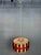 Vintage Pendant Lamp in Jute and Teak from Massive, 1970s For Sale - Image 3 of 8