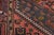 Hamedan Rug 4'5'' X 7'2'' Red Wool Vintage Tribal Hand-Knotted Oriental Carpet For Sale - Image 9 of 12