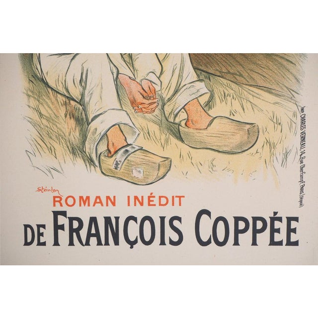 Théophile Alexandre STEINLEN Garçon aux sabots, 1897 Original lithograph with colours on thin vellum Signed in the plate...