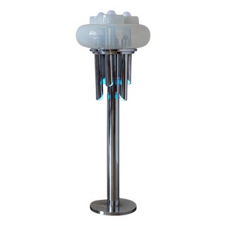Tubular Floor Lamp, attr. to Carlo Nason, Italy Mid-20th Century For Sale