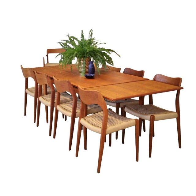 Dining Table in Teak by Niels Otto Møller for J.L. Møllers, 1960s For Sale - Image 14 of 18