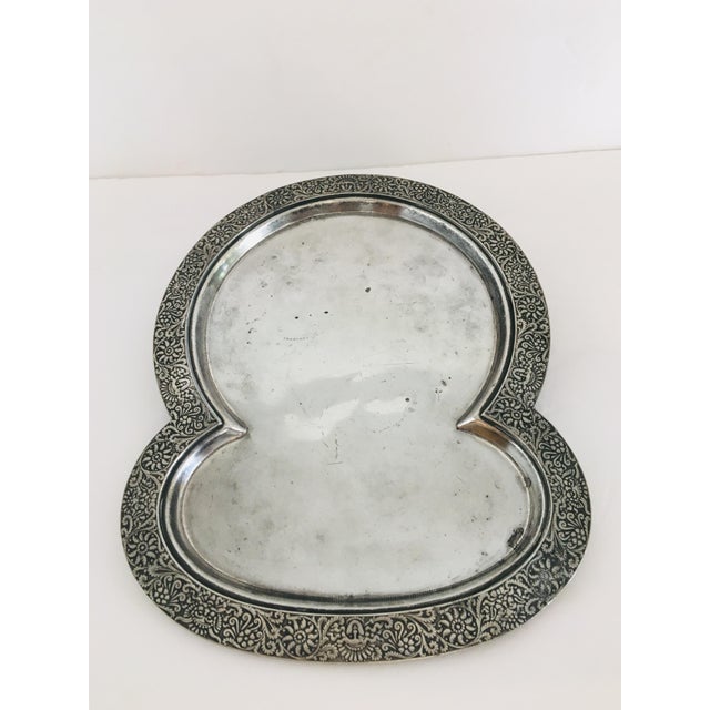 Victorian Aesthetic Movement Silverplate Tray With Greenman Face by Meridian For Sale - Image 13 of 13