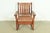 Mission Stickley Brothers Antique Mission Oak Arts & Crafts Rocking Chair, Circa 1910 For Sale - Image 3 of 13