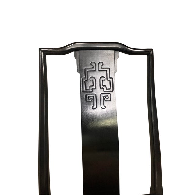 Chinoiserie 1970s Chinoiserie Dining Arm Chairs by Raymond Sobota for Century Furniture — a Pair For Sale - Image 3 of 6