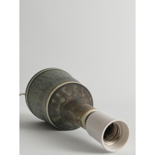 Scandinavian Modern Stoneware Table Lamp from Desiree Stentøj, 1960s For Sale - Image 9 of 11