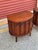 Mid 20th Century Mid 20th Century Kent-Coffey Perspecta Walnut Nightstands With Sculpted Arched Fronts, Attributed For Sale - Image 5 of 11