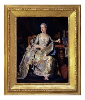 Angelo Granati, Portrait of a Noblewoman, Oil on Canvas, 2006, Framed