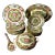Mid Century Rose Medallion China Set - 20 Pieces With Service for 8 For Sale