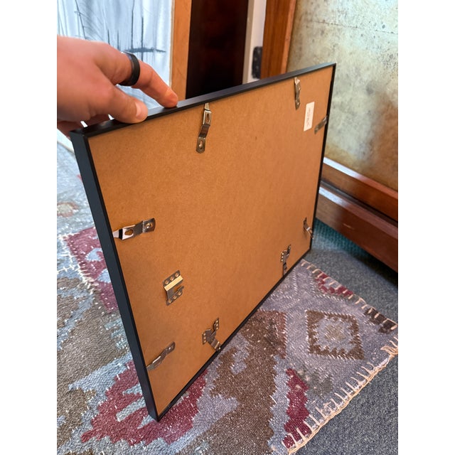 Early 21st Century Isabel Wyatt "Orange Color Form" Original Painting, Signed For Sale - Image 5 of 10