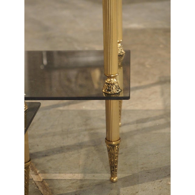 Pair of Maison Baguès Style Side Tables From France, 1970s For Sale - Image 9 of 18