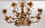 Late 20th Century Rose Gold 8-Light C-Curve Berry Chandelier For Sale - Image 4 of 10