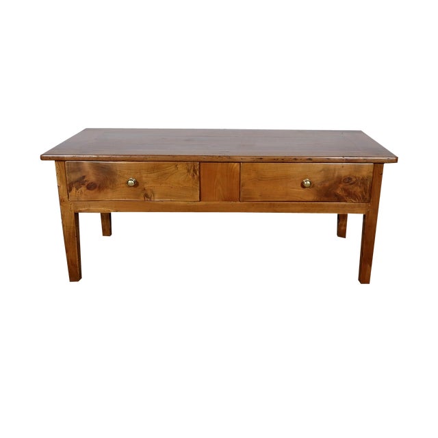 Vintage Cherry Coffee Table, Late 19th Century For Sale