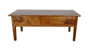Vintage Cherry Coffee Table, Late 19th Century
