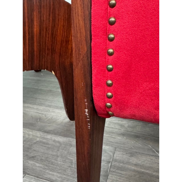 Rosewood Armchairs in the style of Zanuso for Arflex, 1960s, Set of 2 For Sale - Image 12 of 18
