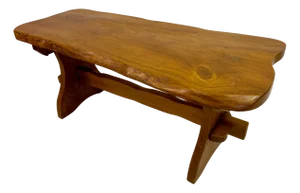 Mid-Century Elm Coffee Table, 1960s