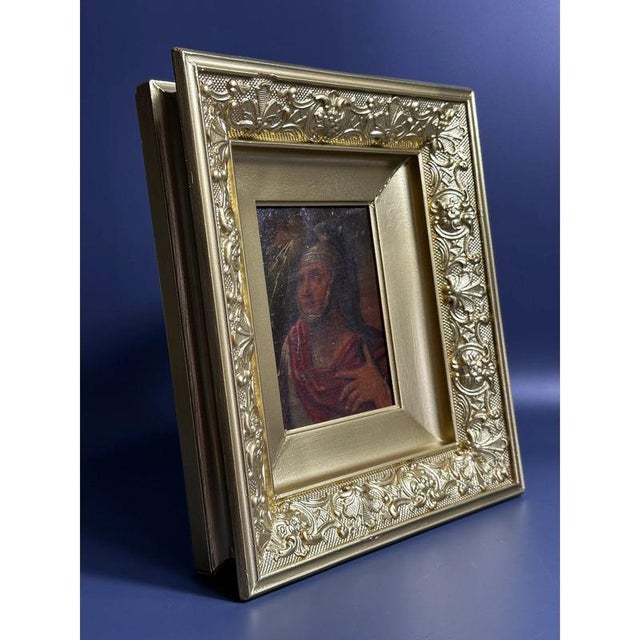 Unknown, Longinus, 1800s, Oil on Canvas, Framed For Sale - Image 3 of 8