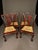 Late 19th Century Antique Chippendale Style Mahogany Side Chair Set of 4 With Floral Upholstery, C. 1890 For Sale - Image 5 of 16