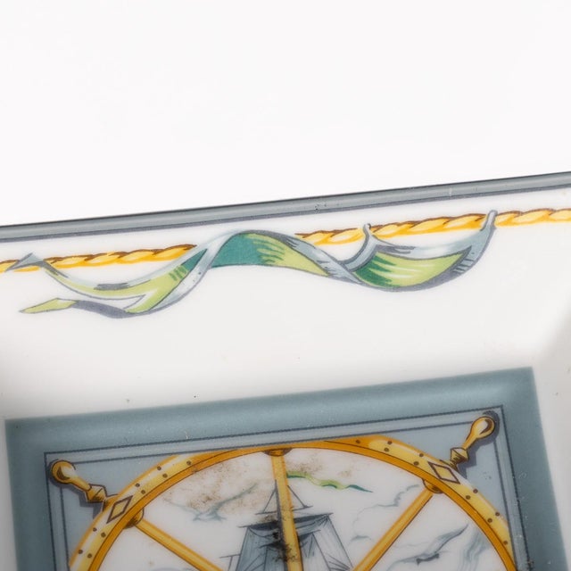 French Ceramic Vide-Poche from Hermès For Sale - Image 9 of 13