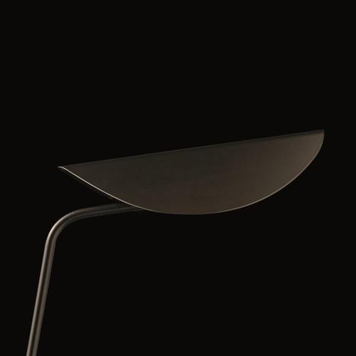 Table Lamp in Black Metal by Christophe Pillet for Oluce For Sale - Image 3 of 13