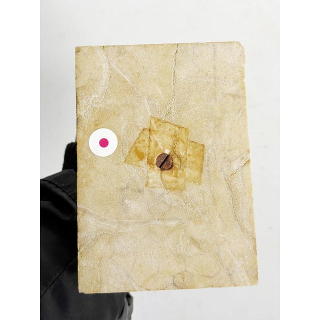 Metal Metal and Marble Fish Paperweight, France, 1950s For Sale - Image 7 of 10