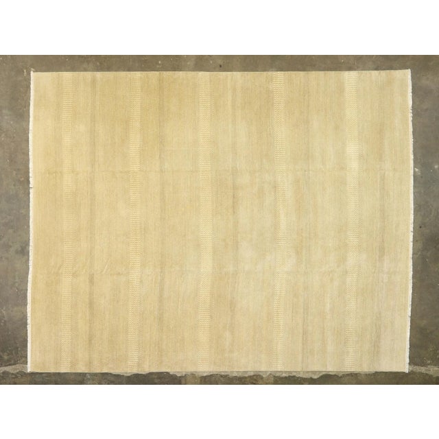 Tan Vintage Transitional Area Rug - 12'00 X 15'00 For Sale - Image 8 of 9