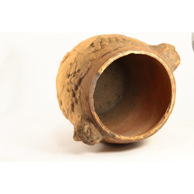 Circa 1798 - 1820 Davenport Terracotta Wine Cooler. W Satyrs, Grapes & Vines For Sale - Image 13 of 18