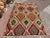 Diamond Vintage Turkish Kilim Rug - 68" X 112" For Sale - Image 10 of 10