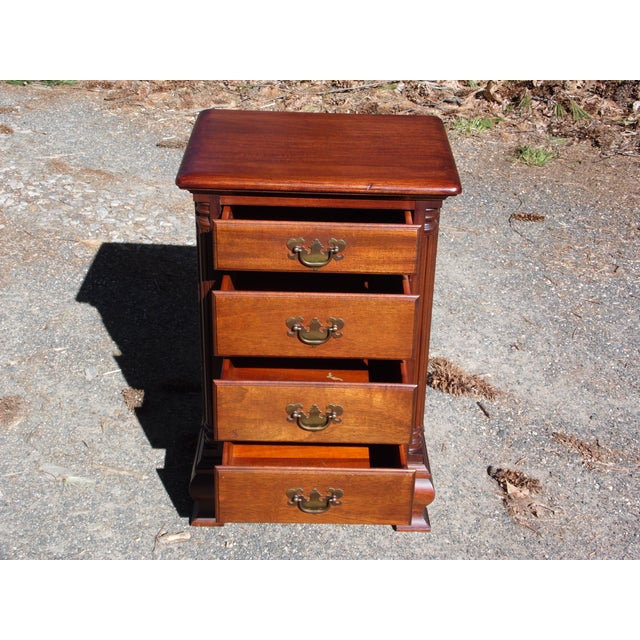 Vintage Kling Federal Style Solid Mahogany Nightstand End Table Chairish