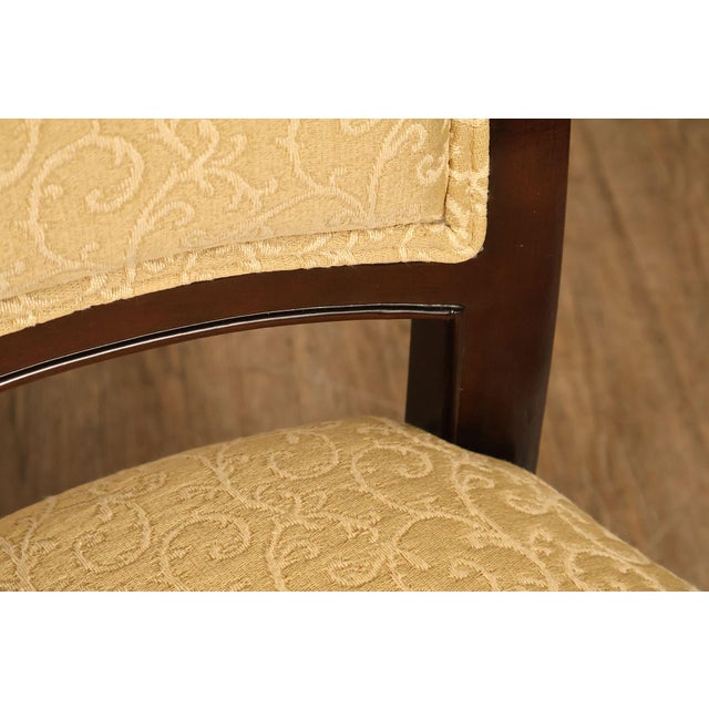 Thomasville Transitional Set of Eight Mahogany Dining Chairs For Sale - Image 10 of 18