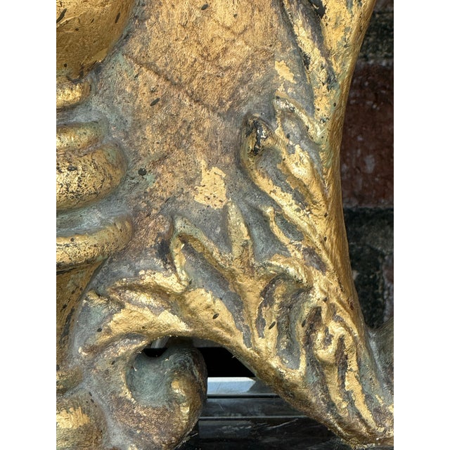 Glass 1990s Gold Leaf & Verdigris Newly Painted Table Lamps by Turtle and Crane - Hollywood Regency For Sale - Image 7 of 17