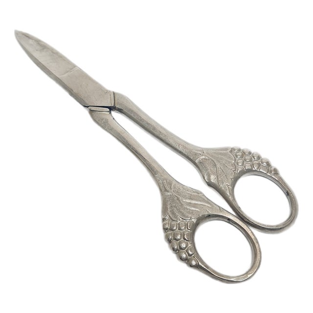 Art Nouveau Danish Grapes Scissors, 1920s For Sale