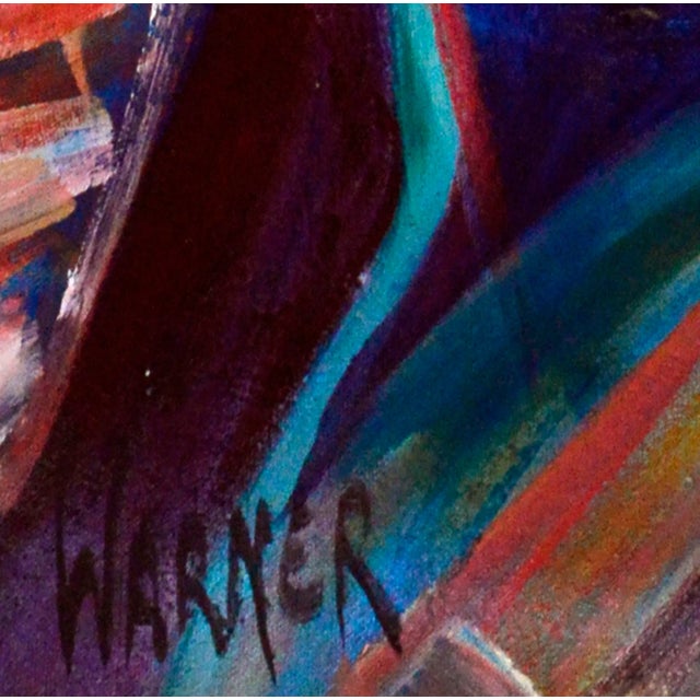 Artists Studio Abstract by Doris Warner For Sale - Image 4 of 5