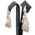 Early 21st Century 14k Gold 3 Carat Diamond & 1.50 CTW Emerald Drop Earrings, a Pair For Sale - Image 5 of 12