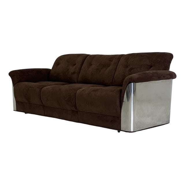 Space Age Three-Seater Sofa by Gian Pietro Arosio, 1970s For Sale