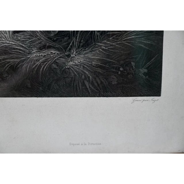 François Grenier, Child Surprised by Wolf, Lithograph For Sale - Image 4 of 10