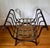 1950s Scrolled Iron Cerule Bench For Sale - Image 9 of 9