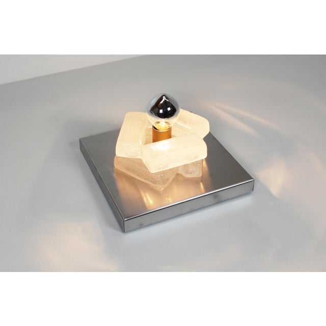 Vintage Wall Lamps in Murano Glass by Albano Poli for Poliarte, 1970s, Set of 2 For Sale - Image 6 of 7