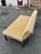 Vintage Upholstered Bench With Fringed Linen For Sale - Image 4 of 8