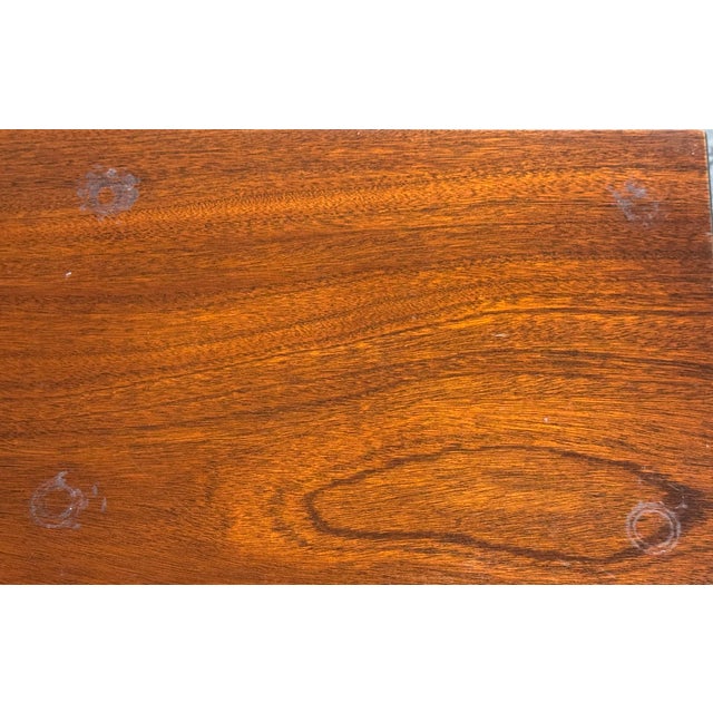 Federal-Style Mahogany Serpentine Three Drawer Dresser, Vintage For Sale - Image 12 of 12