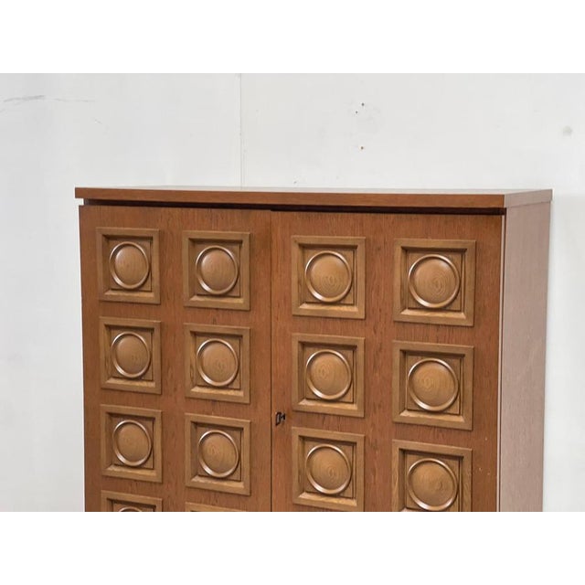 Vintage Brutalist Bar Cabinet, 1970 For Sale - Image 6 of 11