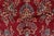 Kerman Rug 9’1” X 14’7” Red Wool Vintage Traditional Hand-Knotted Carpet For Sale - Image 9 of 15