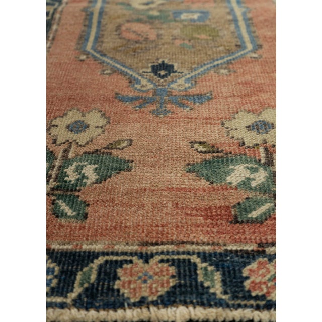 Turkish Turkish Mini Rug Oriental Hand Knotted Vintage Rug 1'6" x 2'10" #21226 For Sale - Image 3 of 8