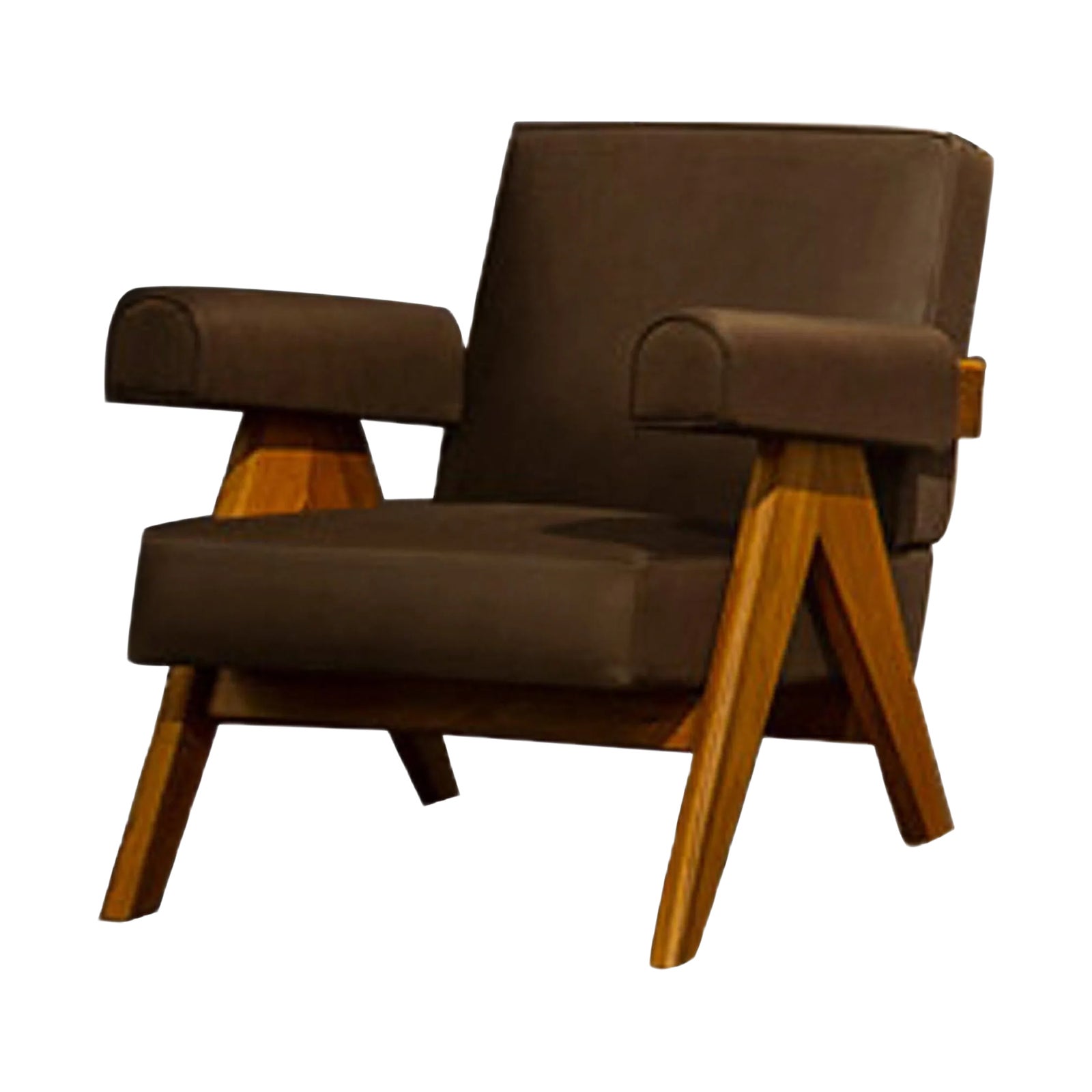 053 Capitol Complex Armchair by Pierre Jeanneret for Cassina