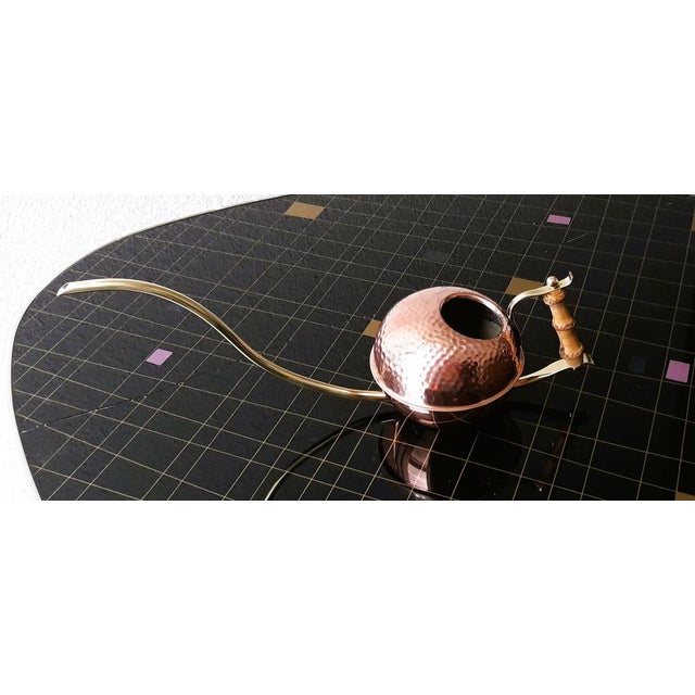 Mid-Century Space Age Watering Can in Copper & Brass, 1950s For Sale - Image 3 of 10