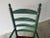 19Thc Original Apple Green Ladder Back Rocking Chair For Sale - Image 9 of 9