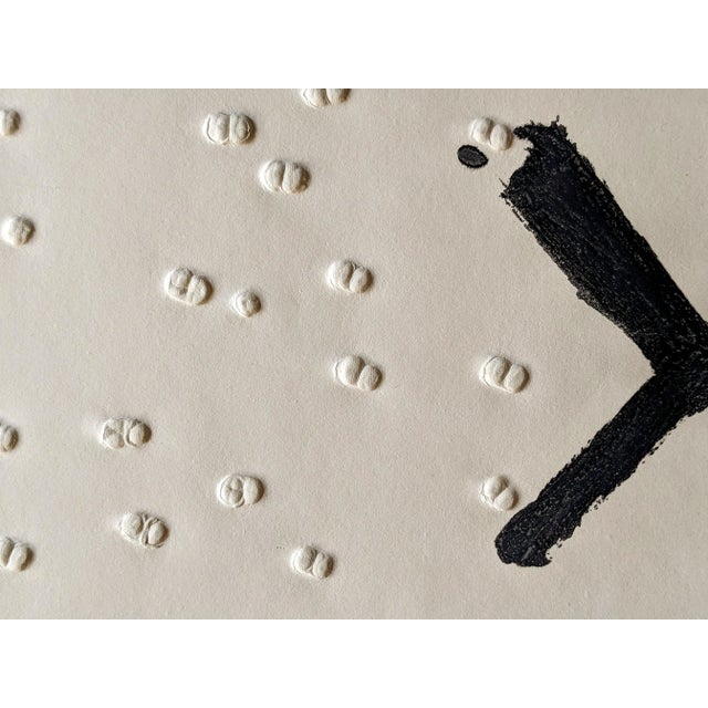 Antoni TAPIES (1923-2012). Beans - Aquatint, etching relief, hand-signed in pencil lower right. References: Galfetti 203...