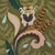 Contemporary Schumacher X Laura Gonzalez Jaipur Fantaisie Fabric In Moss For Sale - Image 3 of 4