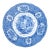 Antique Ridgway “Oriental” Blue & White English Transferware Plate For Sale